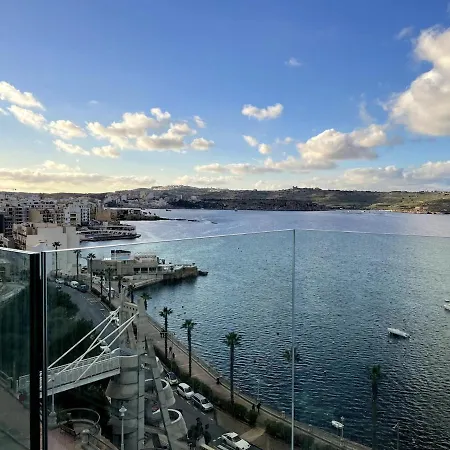 Stunning Sea View Apartment St. Paul's Bay Exterior photo